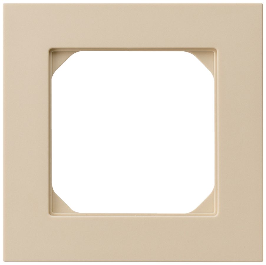 UP-Abdeckrahmen kallysto.pro 1×1 beige 94×94mm