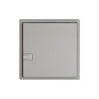 Poussoir KNX RGB EDIZIO.liv SNAPFIX® capteur temp.RGB-LED 1× comm.1T grc