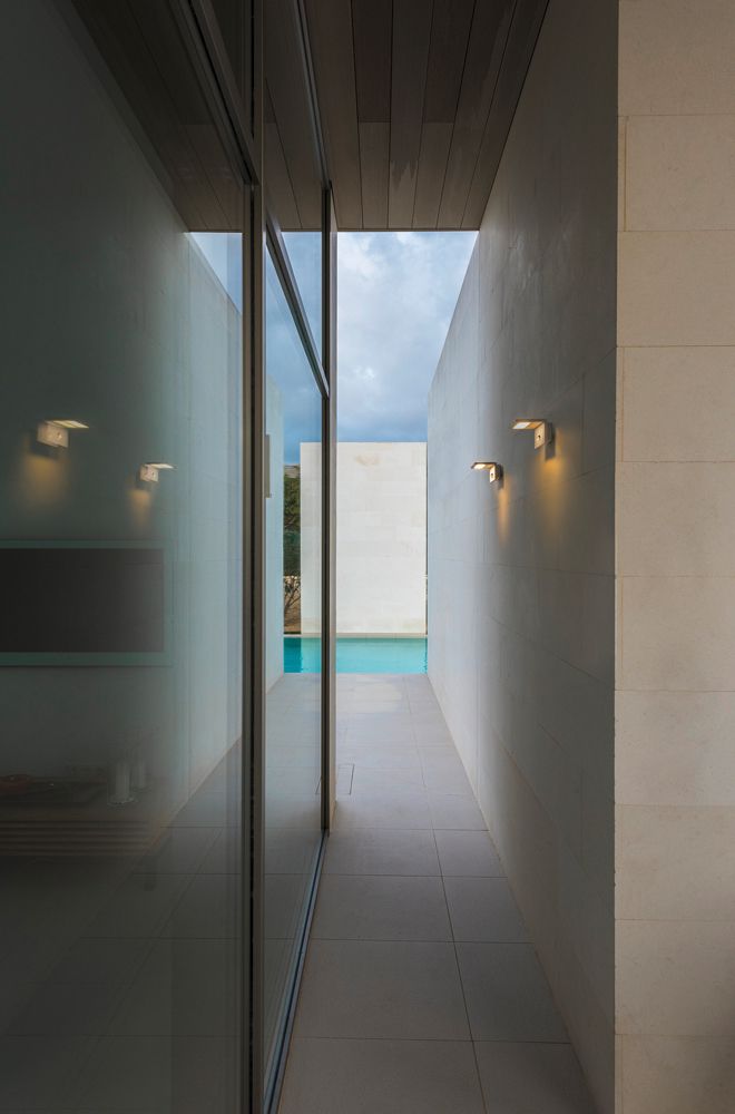 Applique LED SLV SENSOR WL 9.8W 560lm 3000K IP44 100° 170×86×135mm blanc