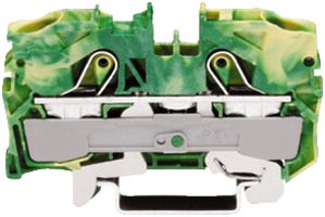 Borne de passage WAGO TOPJOB S 10mm² 2L vert/jaune série 2010