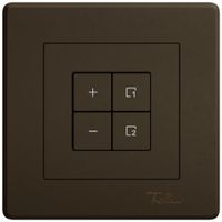 UP-Dimmer Uni-LED EDIZIO.liv Wiser SNAPFIX® 1 Szene 4 Tasten WLAN br