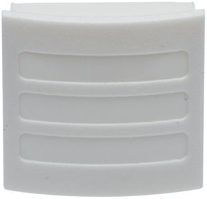 Blindabdeckung Basic weiss