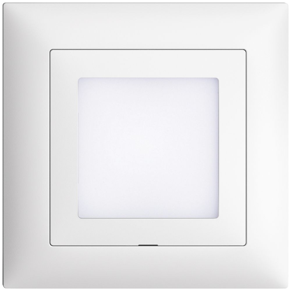 Kit frontale INC EDIZIOdue bianco 88×88mm per lampada LED