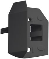 Zoccolo per angolo esterno per lampada automatica nero