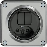 Kombination ELEMENT 2×AR+Typ 23 aluminium