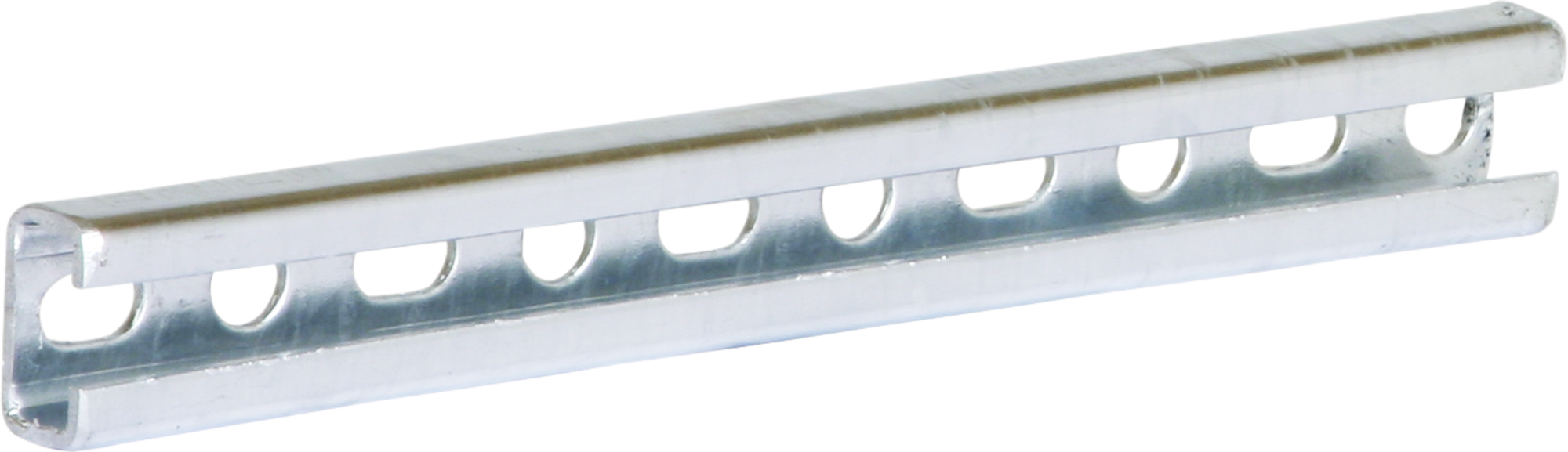 Rail en C Caddy type E5, L=0.3m 20×36mm, zingué à chaud