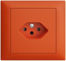 EB-Steckdose EDIZIOdue T13 FKE orange