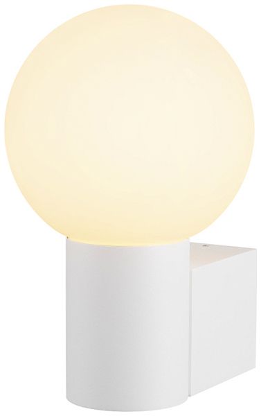 Applique SLV VARYT E14 1×0…6W IP44 Ø120×150×60mm blanc