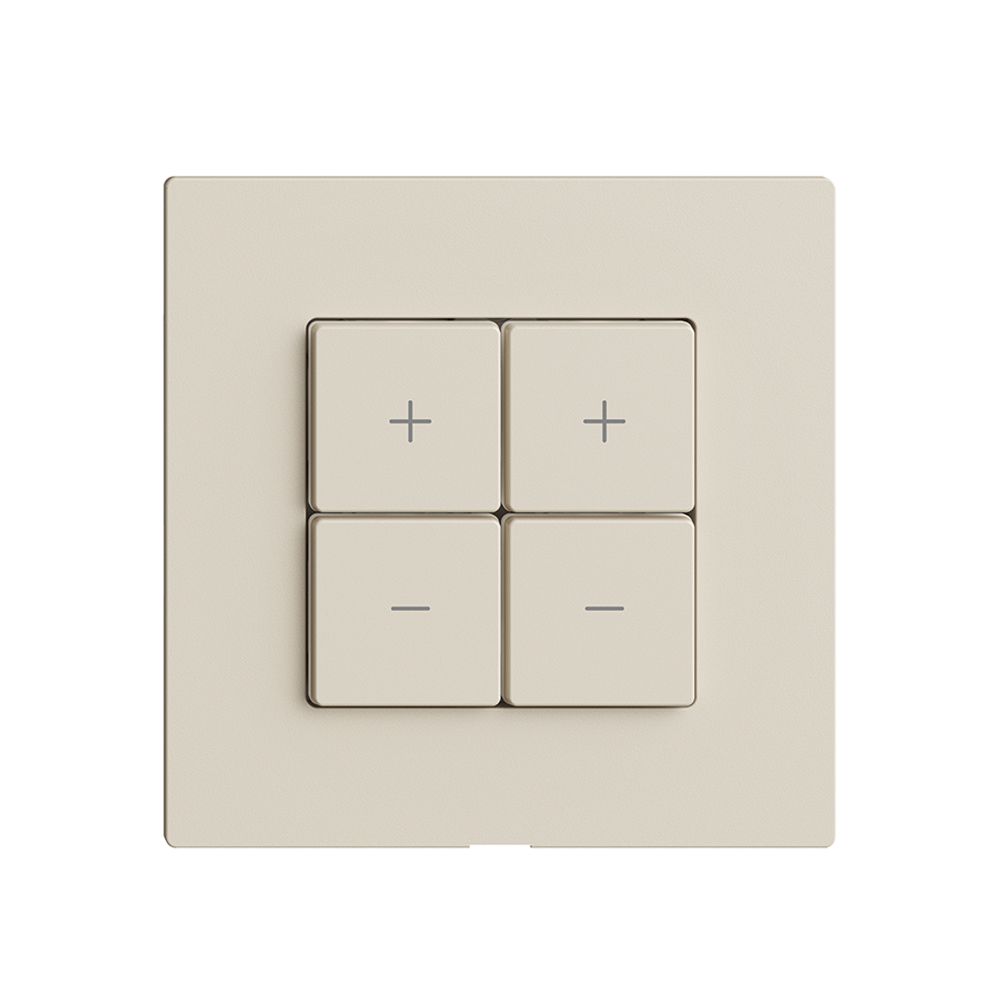 Dimmer Uni-LED 2K/4T Edue Wiser crema