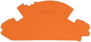 Paroi de fermeture/interméd. WAGO 1.5mm orange