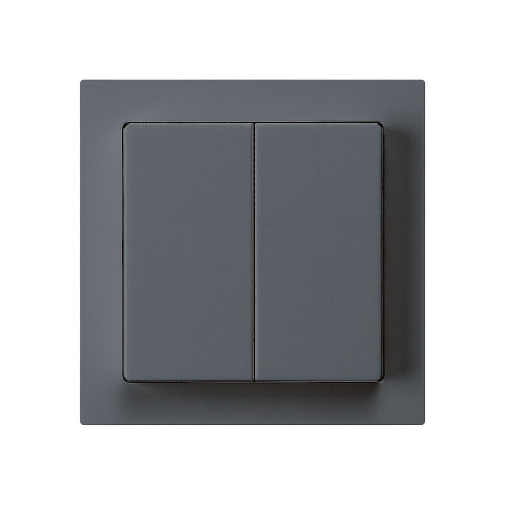 UP-Schalter kallysto 1/3+3/1P anthrazit