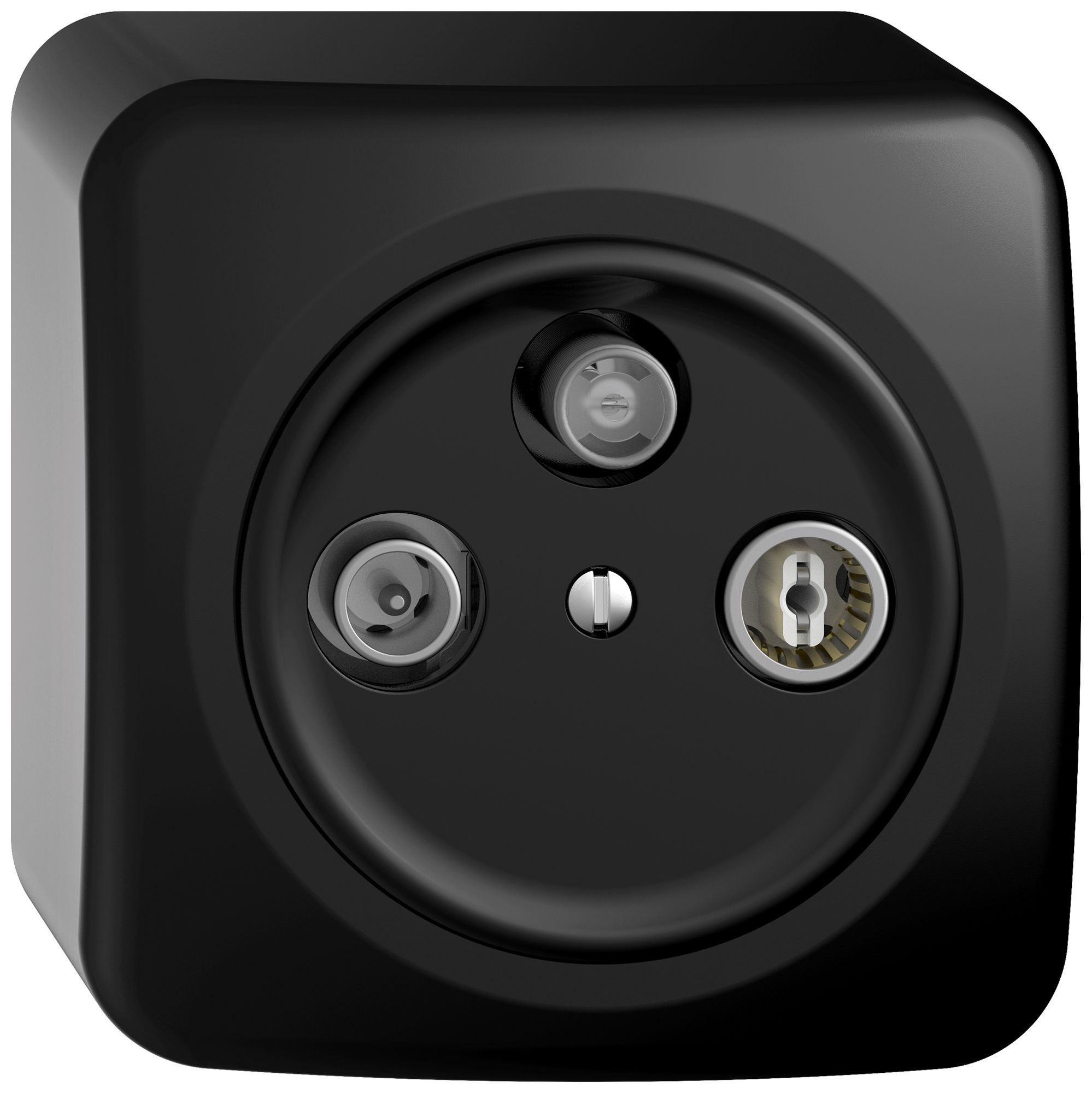 AP-Antennendose TV-R-SAT STANDARDdue SNAPFIX® DB52 Stichdose sz