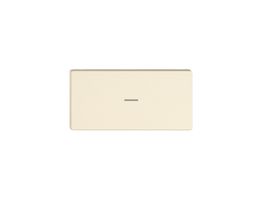 Poussoir 1/2 EDIZIO.liv Wiser avec SNAPFIX® vert.avec symbole – (moins) cr