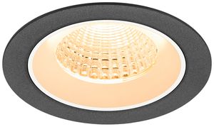 Downlight LED SLV NUMINOS M 12W 1700lm 2700K WB DALI Ø105×68mm ne/bi