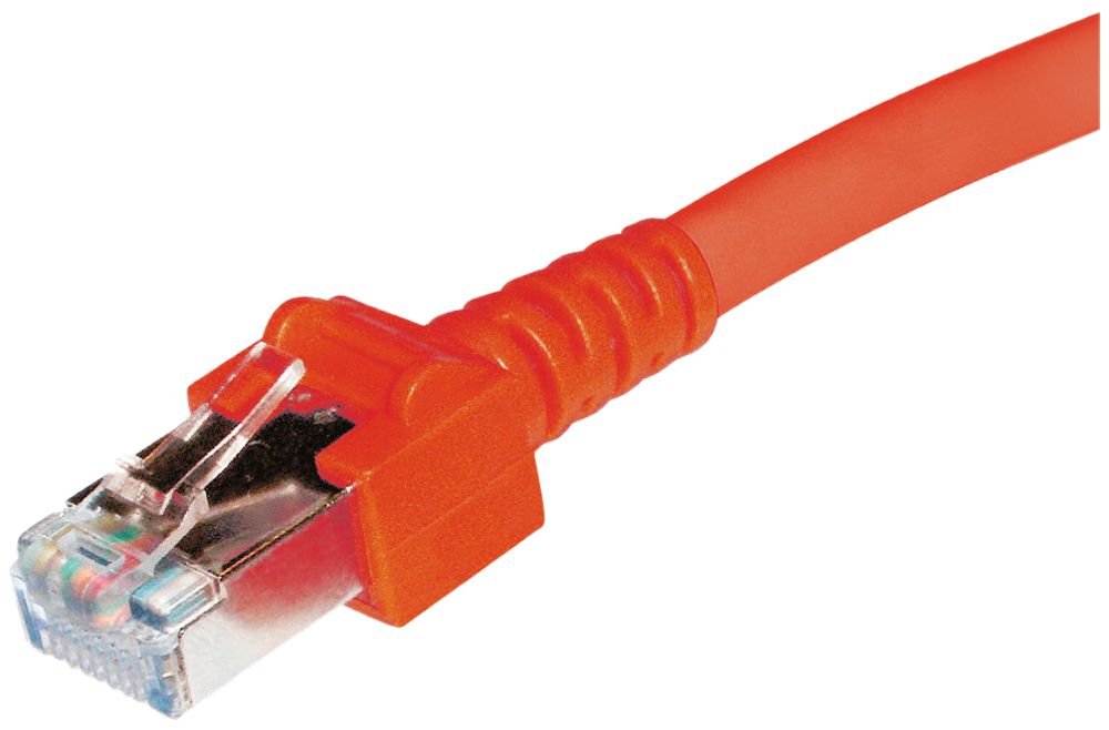 Patchkabel Dätwyler CU RJ45 1.5m rot S/UTP Kat.5e