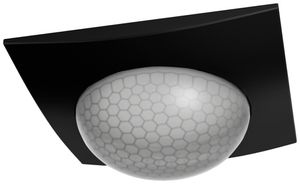 UP-Präsenzmelder KNX MDT SCN-P360D406.03 4-Kan 360° schwarz matt