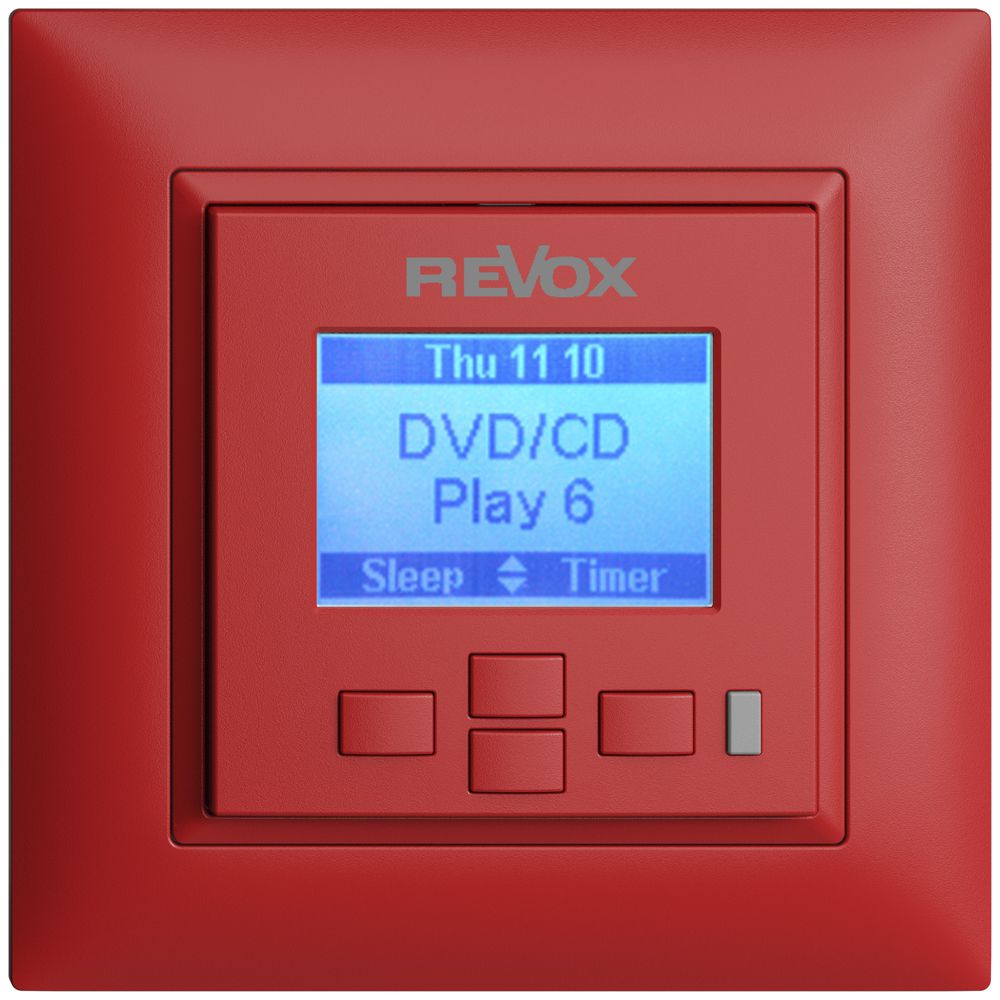 UP-Wanddisplay Revox EDIZIOdue berry