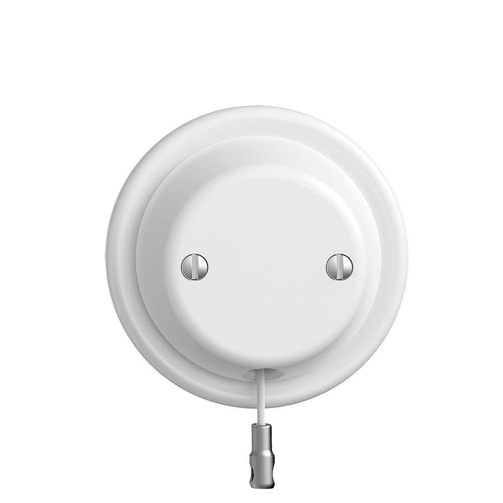 UP-Frontset STANDARDdue weiss für Zugtaster/-schalter