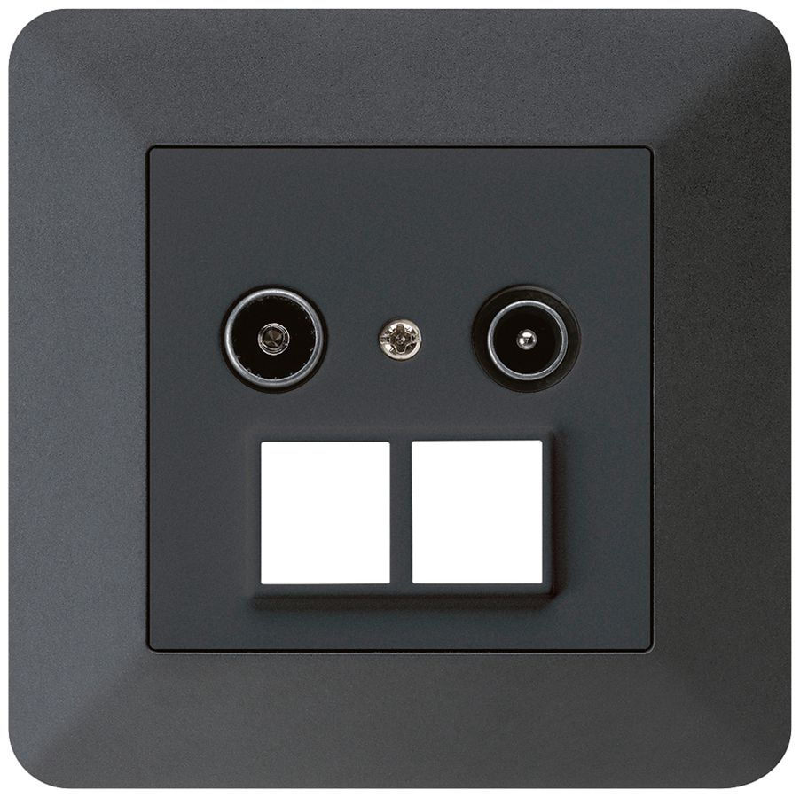 Prise d'antenne ENC R/TV HMS kallysto.trend 19dB noir