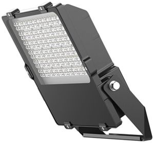 Proiettore LED DOTLUX LENSplus 200W 25590lm 3000K IP66 60° 400×345mm nero