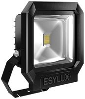 Proiettore LED ESYLUX OFL SUN, 50W 3000K 4000lm 227×86×252mm IP65, nero