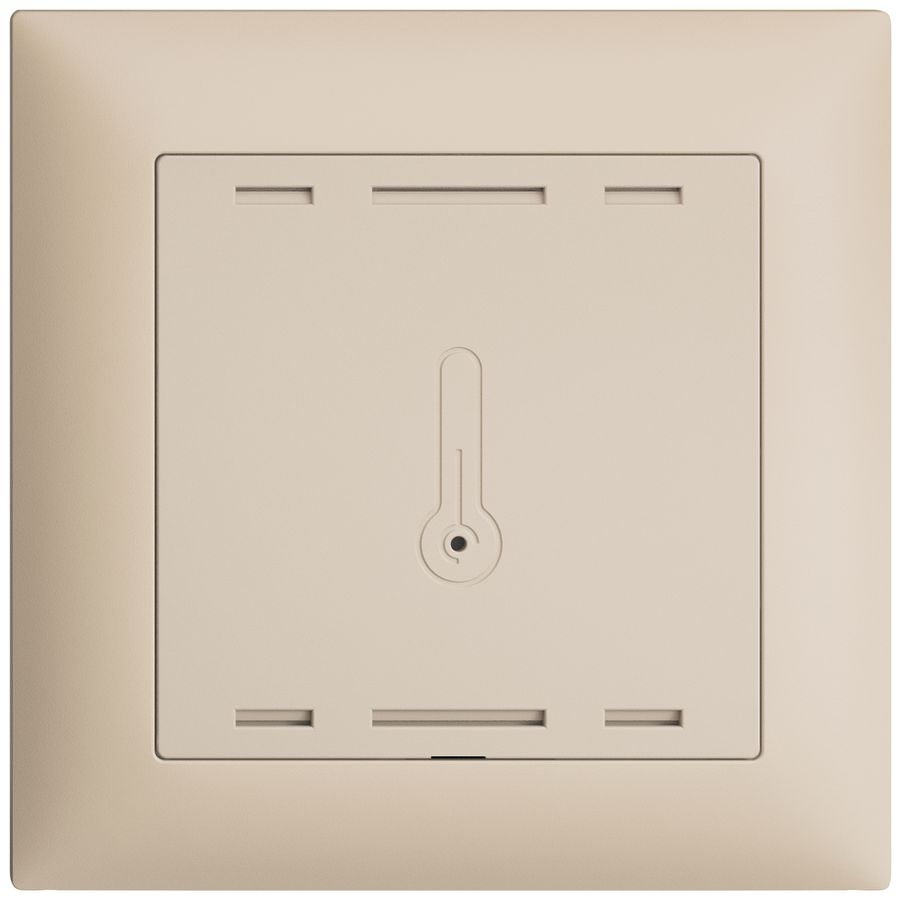 Commande pour capteur de température ambiante ENC EDIZIOdue Wiser 88×88mm cr