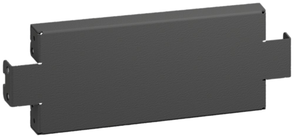 Cache pour socle Rittal AX, latéral H=100mm, pour armoire compacte P=400mm