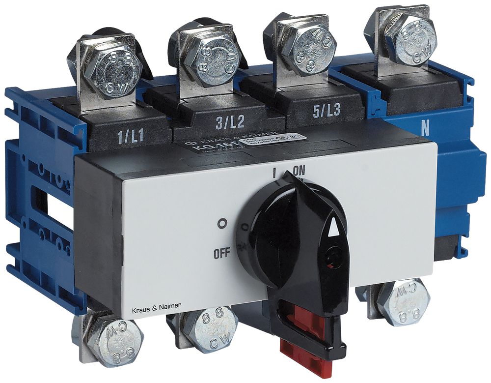 Interrupteur sectionneur INC 4P p.DIN, 160A, 0-1, gr, 112×45mm, dispo.verr.no/ro