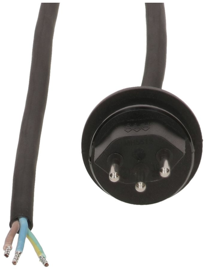 Apparatekabel MAX HAURI GDV 3×1.5mm² 10m schwarz Stecker T13 IP55