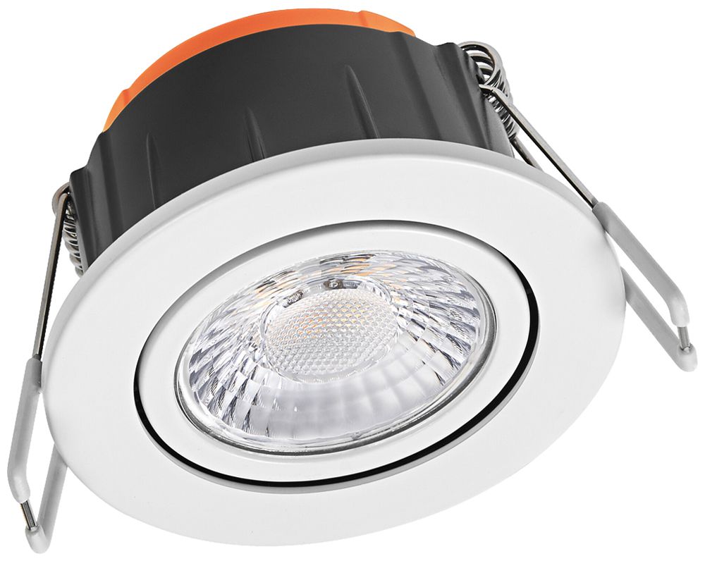 Spot LED INC LEDVANCE COMBO 6W 540lm 927/930/940 IP65 60° DALI Ø81.5mm blanc