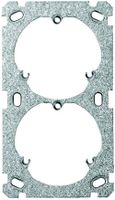 UP-Befestigungsplatte ABB 2×1 zu 65307200