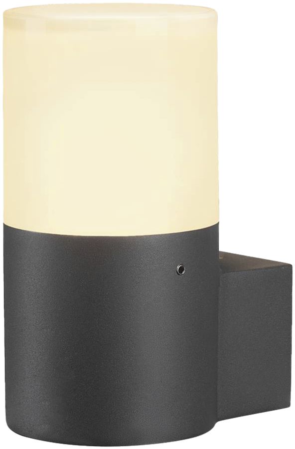 Applique SLV GRAFIT round E27 11W IP44 aluminium anthracite