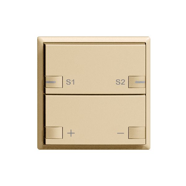 UP-Taster ZEP Universaldimmer Szene 1K/2T EDIZIOdue sand