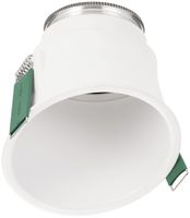 Cadre de montage LUDOSPOT 50 ROUND FIX ASYM, 90mmØINC, IP44, blanc