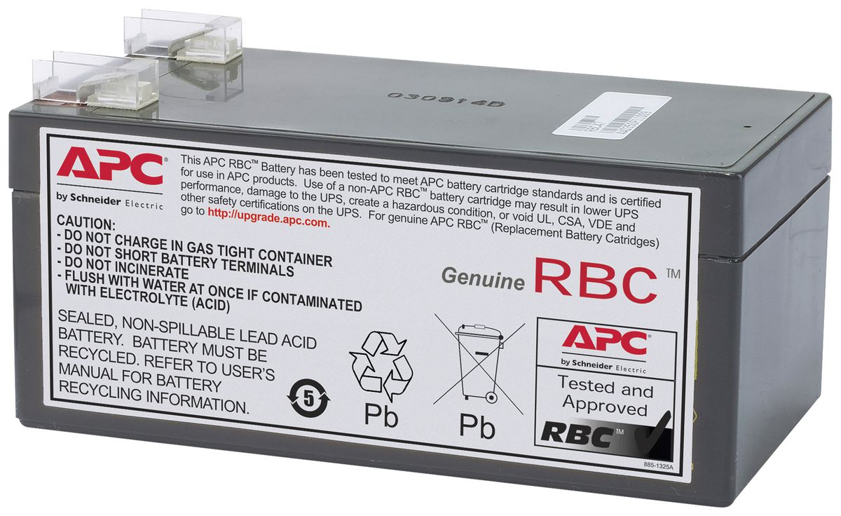 Batterie APC 12V 3Ah 1 cellule 134×67×66mm