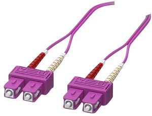 Patchkabel LWL Phoenix Contact FOC-SC:PA-SC:PA-OM4:D01/1 rosa