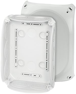 Boîte de dérivation AP Hensel DK 1000 G, gris