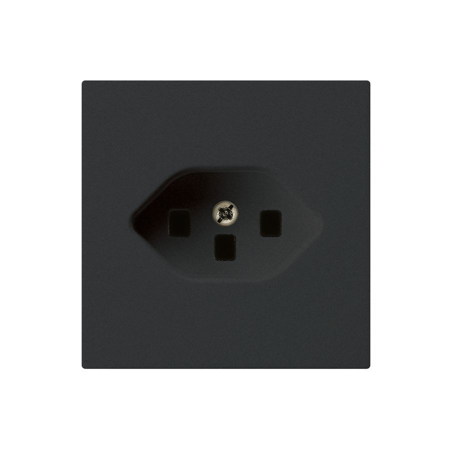 UP-Steckdose kallysto T23 schwarz mit Steckklemmen