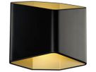 Applique LED SLV CARISO 2, 7.6W 200lm 3000K IP20 noir/messing