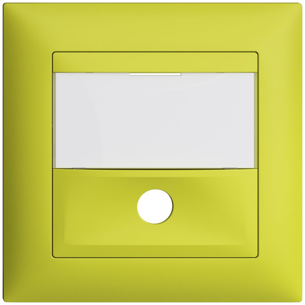 UP-Frontset EDIZIOdue lemon 88×88mm f Sonnerietaster