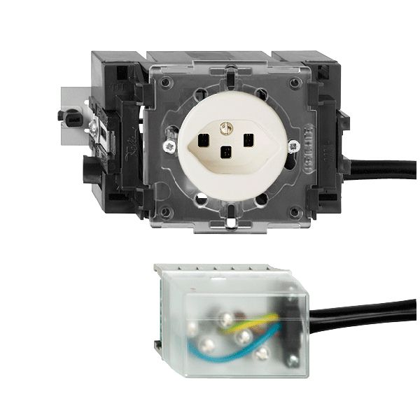 Prise INC FH T23 L2 blanc 49…69mm pour câble plat powerbus