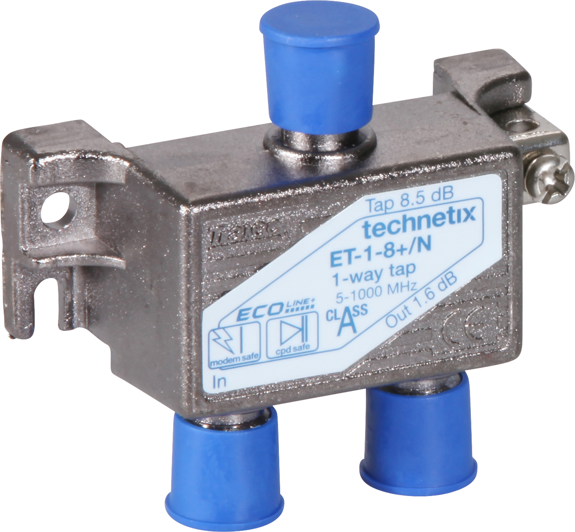 Abzweiger 1×ET-1-8+/N-G mit Modem Safe