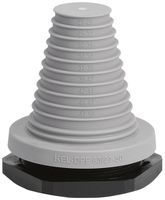 Kabeleinführungstülle Hager 1 Kabel Ø23…55mm Stahl grau