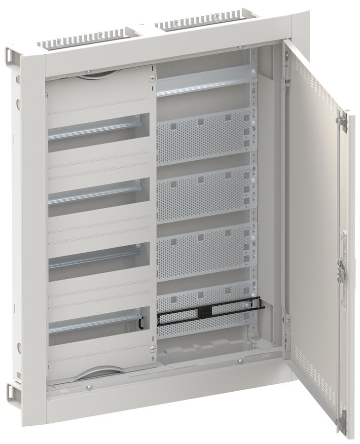 Distributeur ENC ABB ComfortLine 4 rangées 48UM a.porte ventilée 615×714×125mm