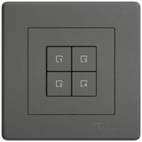 UP-Szenentaster EDIZIO.liv Wiser SNAPFIX® 4 Szenen 4 Tasten WLAN dgu