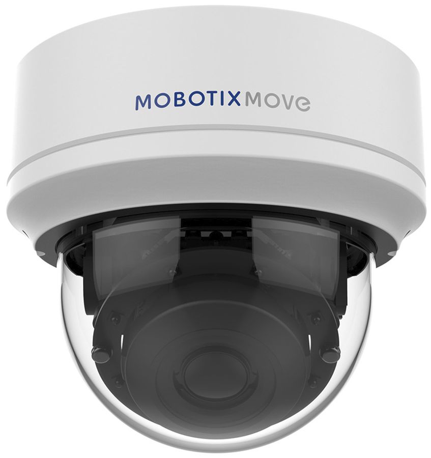 Caméra dôme MOBOTIX Mx-VD3A-2-IR-VA, 2MP, f/1.6…f/2.7, 34…97°, IP66