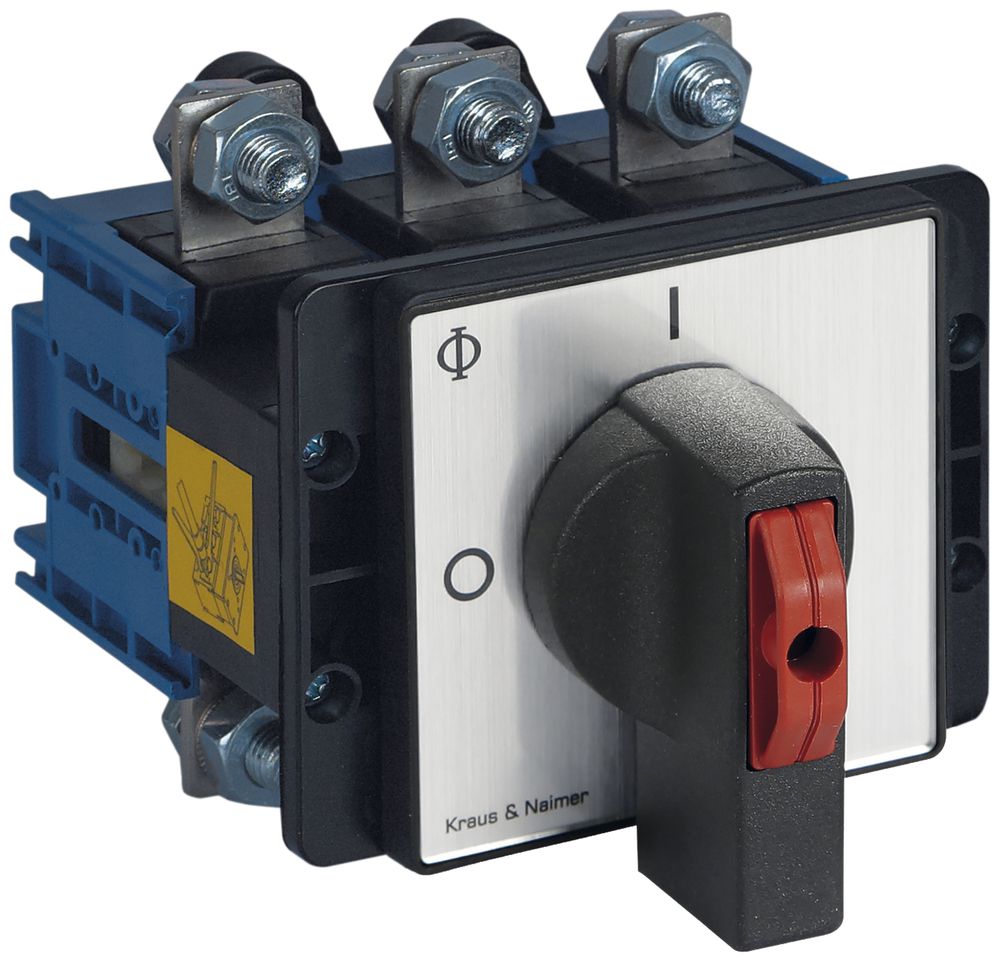 Interrupteur sectionneur INC 3P p.mont.front., 250A, 0-1, arg,88×88mm,verr.no/ro