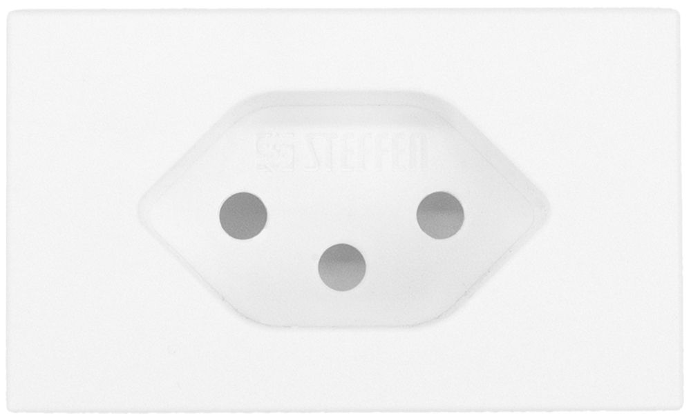 FLF Frontabdeckung Steffen, für 1×T13, weiss