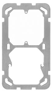 Befestigungsplatte I-I Hager für FA6/M3/XLR 137×77mm