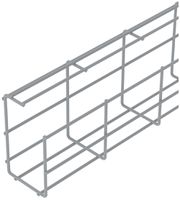 Gitterrinne Bettermann G-GR 125×75×3000mm, St, NG-10, halogenfrei, lichtgrau